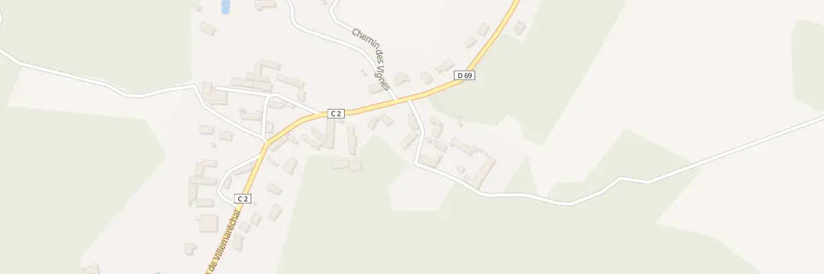 Plan du 7 Rue du Chemin Goget à Nanteau-sur-Lunain