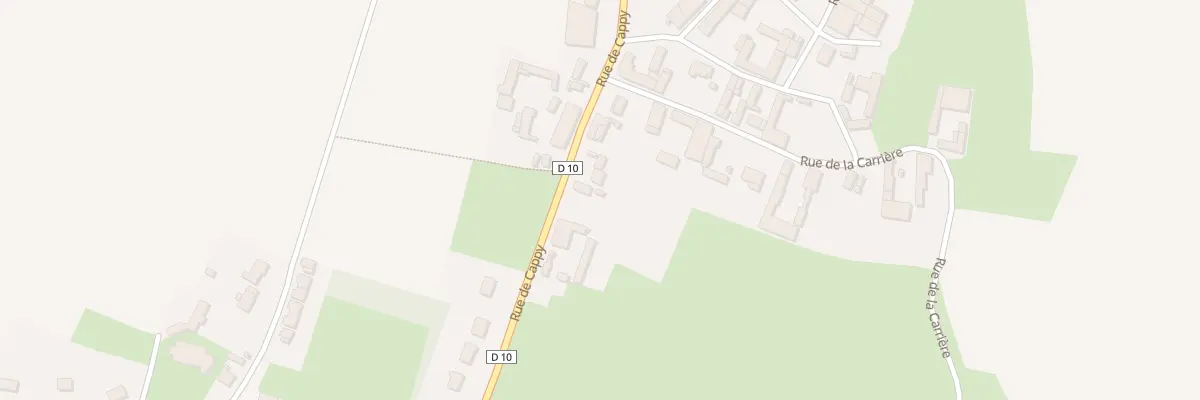 Plan du 26 Rue de Cappy à Ligny-Thilloy
