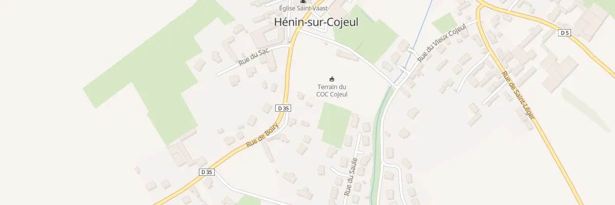 Plan du 12 Rue de Boiry à Hénin-sur-Cojeul