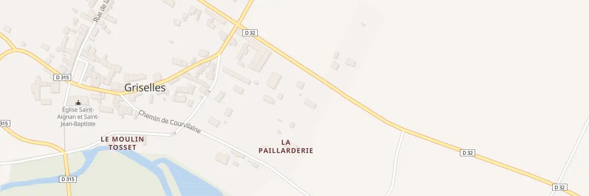 Plan du 16 Rue de la Paillarderie à Griselles