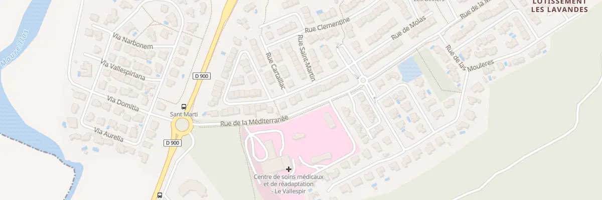 Plan du 45 Rue de Molas au Boulou