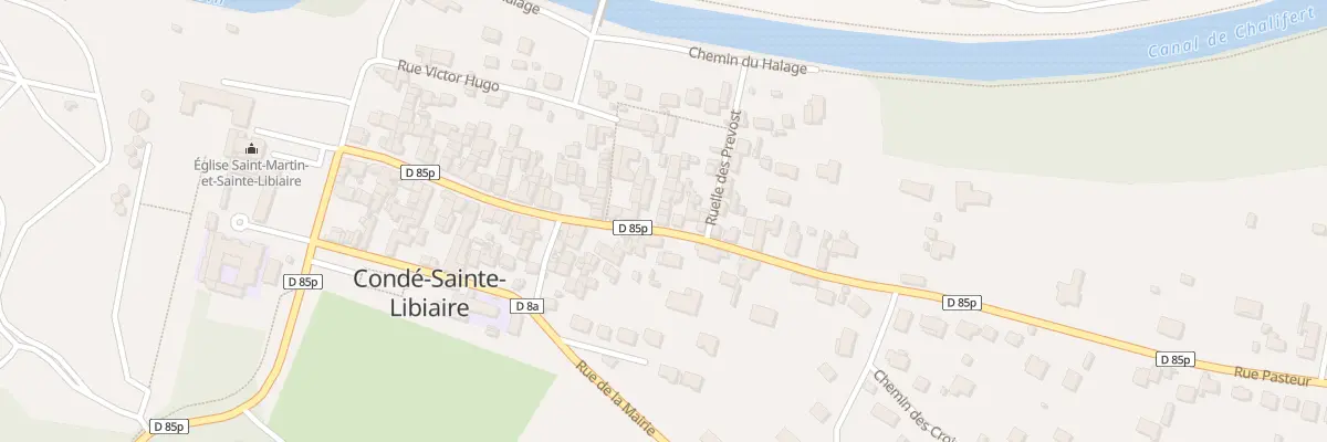 Plan du 131 Rue Pasteur à Condé-Sainte-Libiaire
