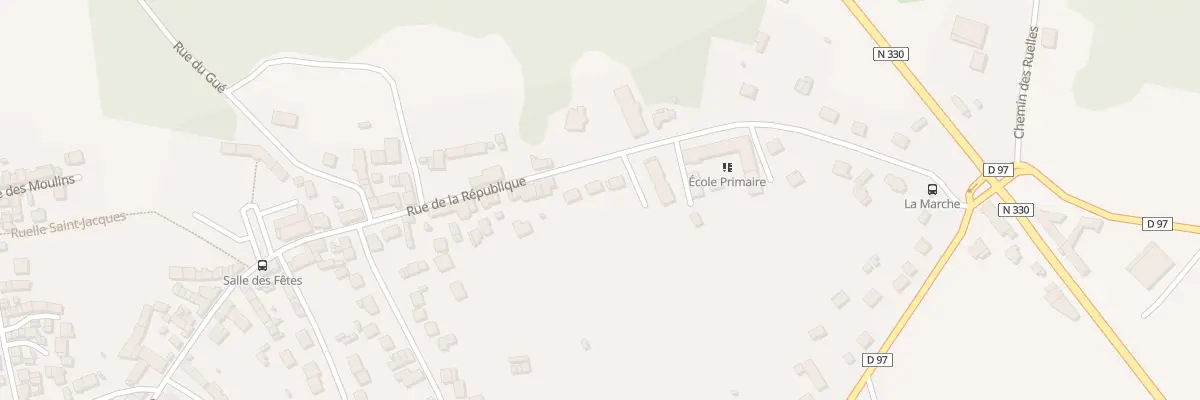 Plan du 84 Rue de la République à Monthyon