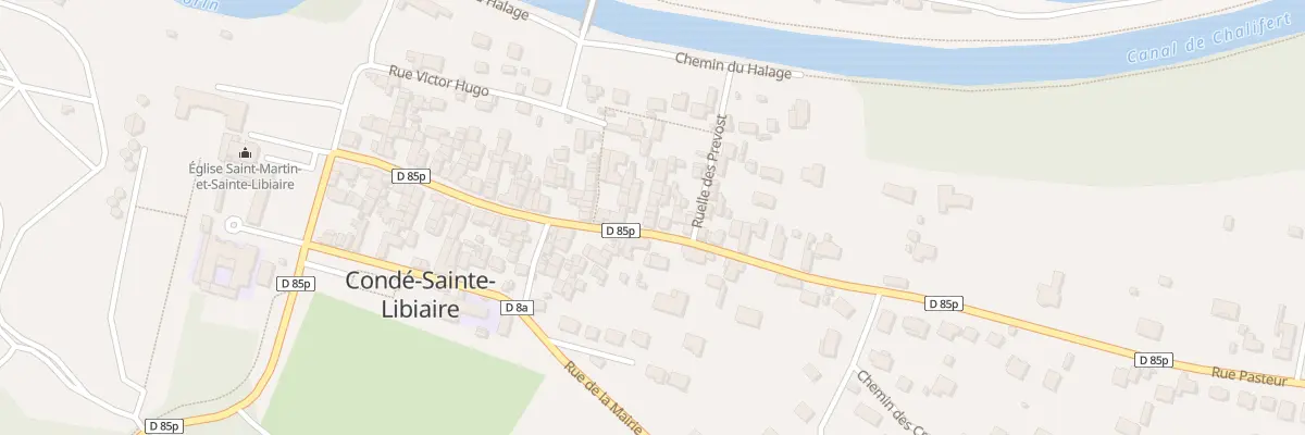 Plan du 133 Rue Pasteur à Condé-Sainte-Libiaire