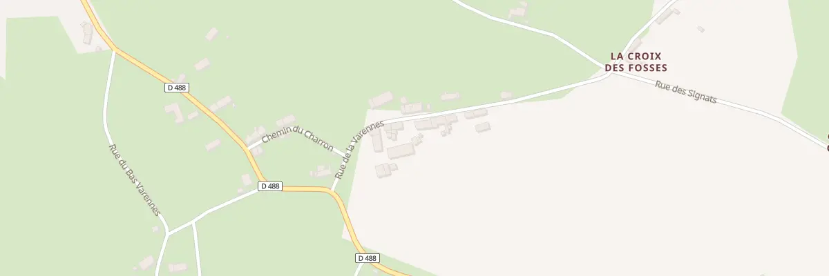 Plan du 8 Rue de Varennes à Montvicq