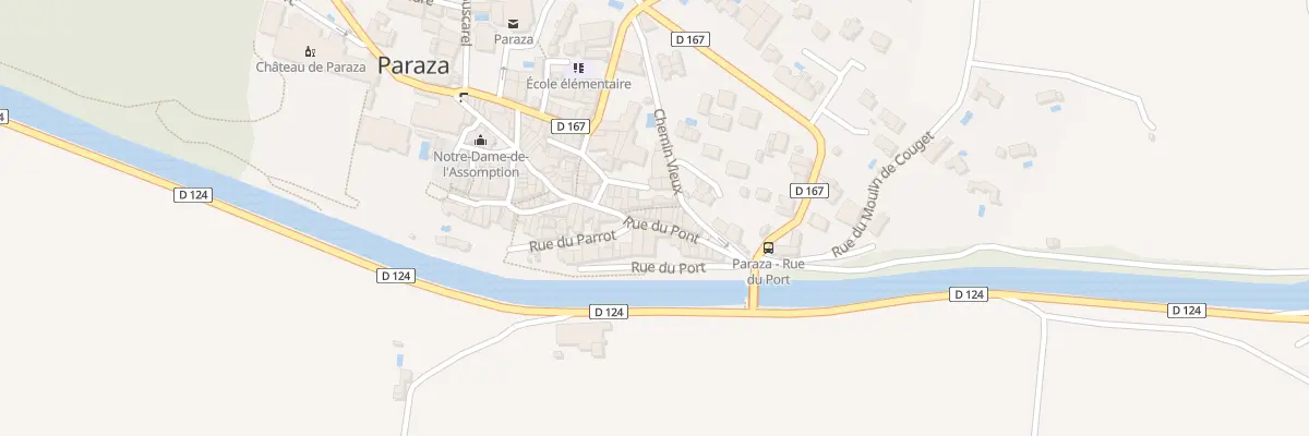 Plan du 67 Rue du Pont à Paraza