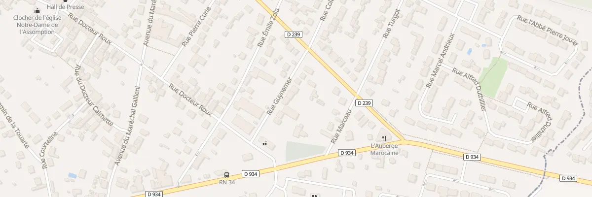 Plan du 7A Rue Guynemer à Montry