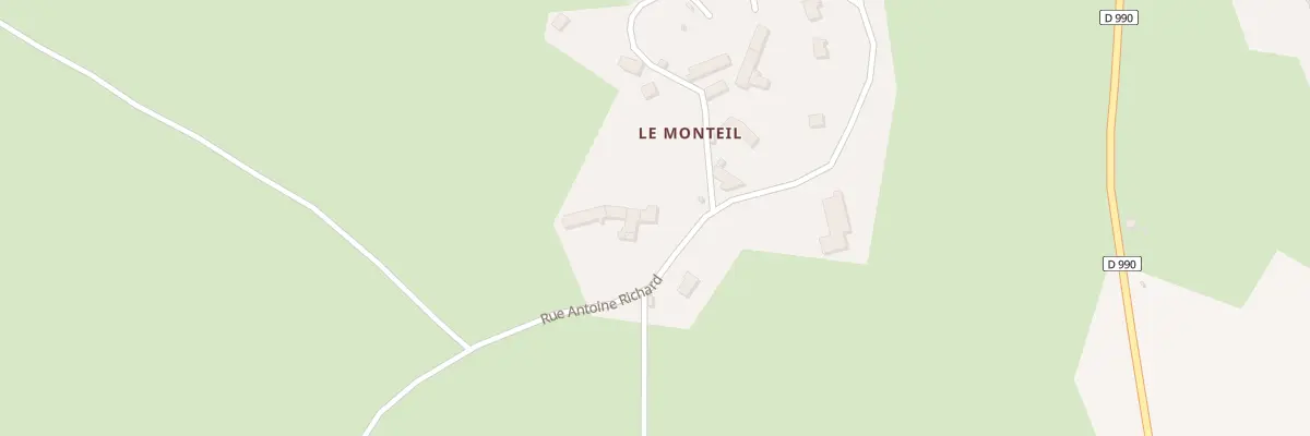Plan du 6 Rue Antoine Richard à Pierrefort