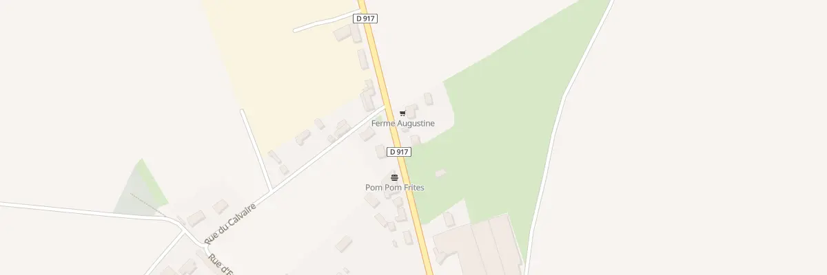 Plan du 12 Rte Nationale à Béhagnies