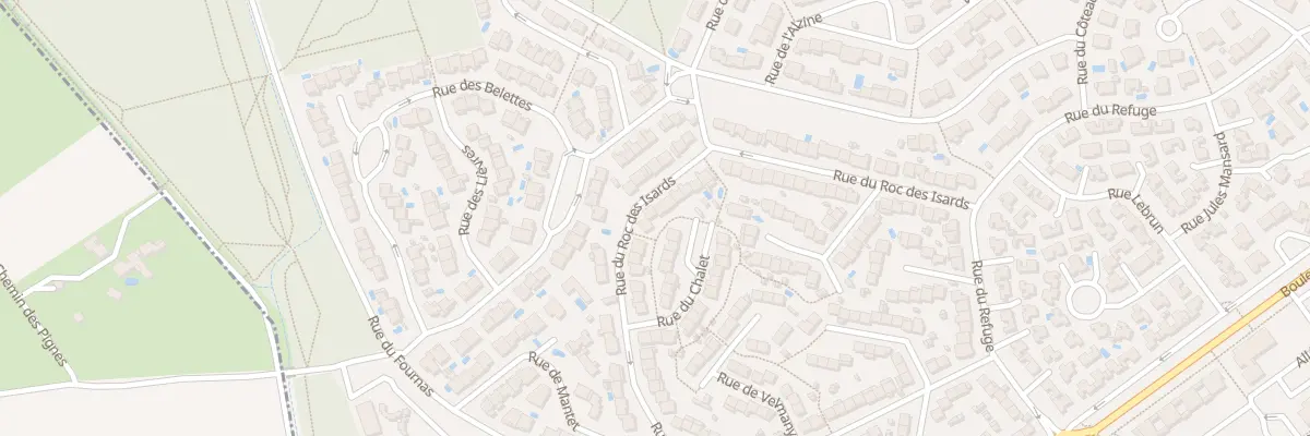 Plan du 44 Rue du Roc des Isards à Saint-Estève