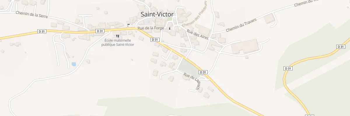 Plan du 5253 Saint Victor à Saint-Victor-et-Melvieu