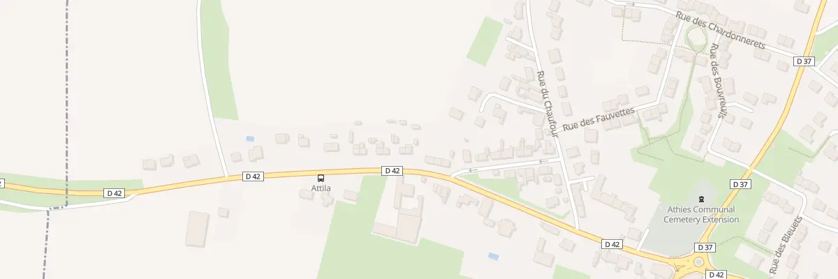 Plan du 13 Rue d’Arras à Athies