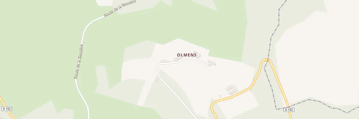 Plan du 397 Che d’Olmens à Viala-du-Tarn