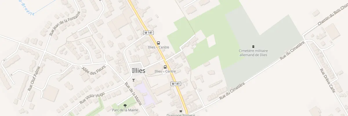 Plan du 16 Rue du Chanoine Rigaut à Illies