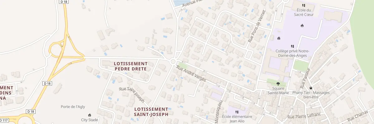 Plan du 21 Rue du Pont à Espira-de-l’Agly