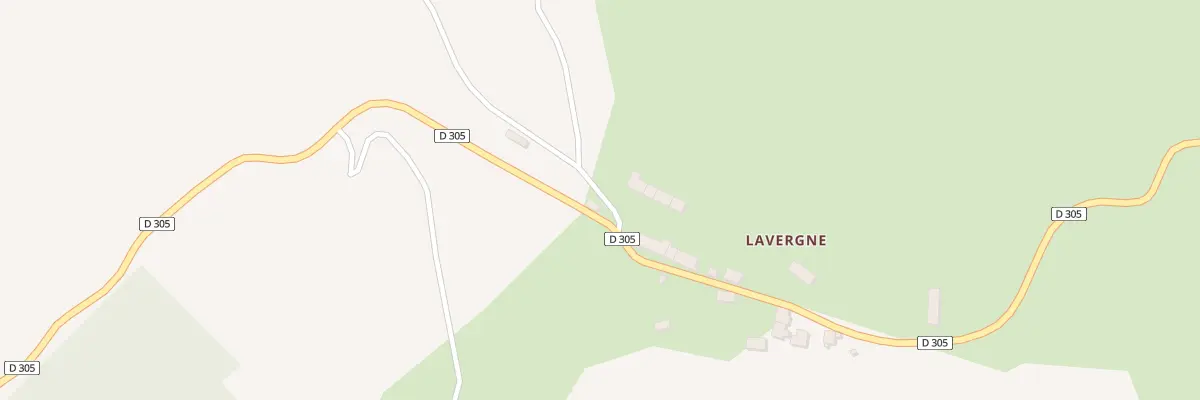Plan du 3 Lavergne à Chanterelle