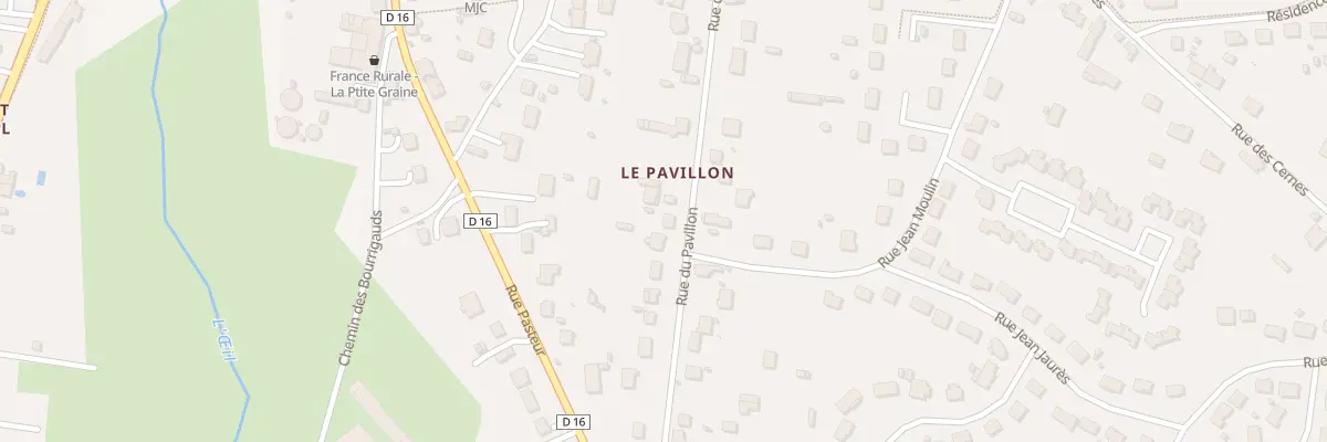Plan du 16 Rue du Pavillon à Cosne-d’Allier