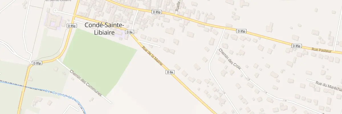 Plan du 23 Rue de la Mairie à Condé-Sainte-Libiaire