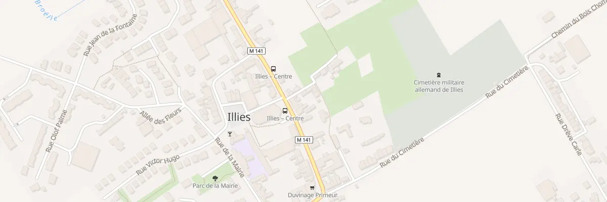 Plan du 14 Rue du Chanoine Rigaut à Illies