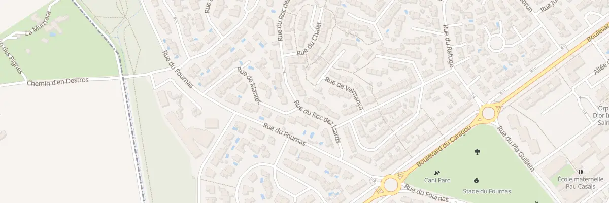 Plan du 16 Rue du Roc des Isards à Saint-Estève