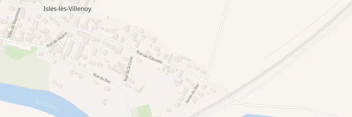 Plan du 33 Rue de l’Olivette à Isles-lès-Villenoy