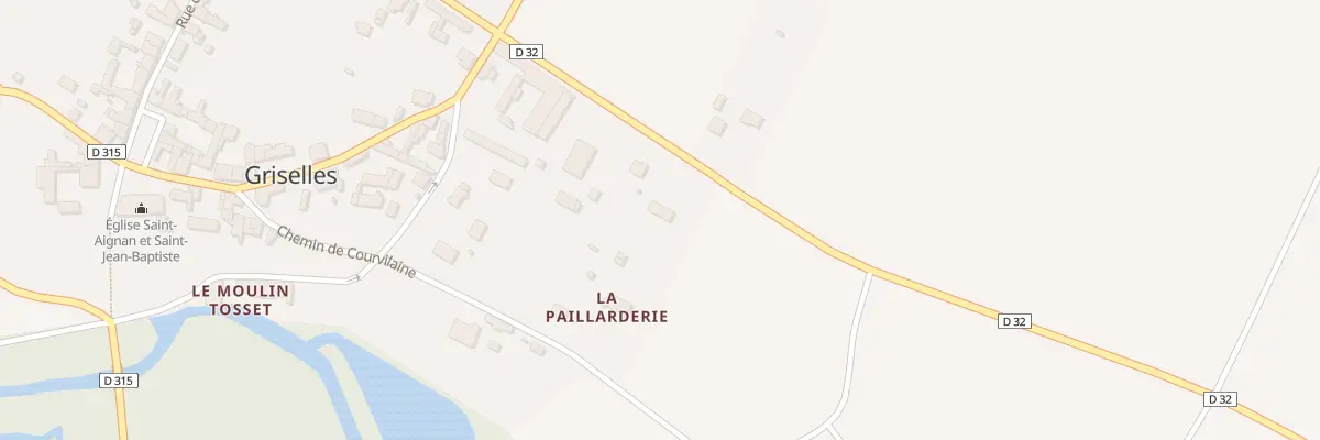 Plan du 20 La Paillarderie à Griselles