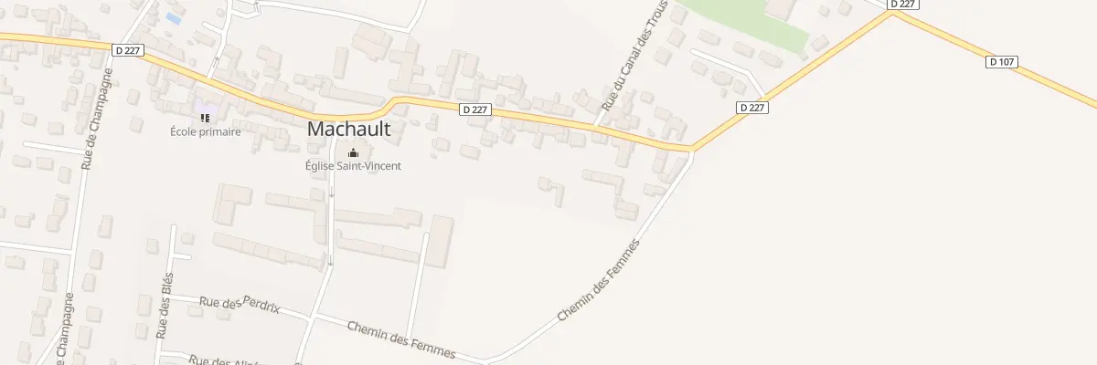 Plan du 46T Rue des Trois Maillets à Machault