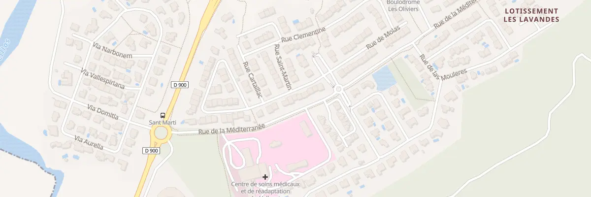 Plan du 39 Rue de Molas au Boulou