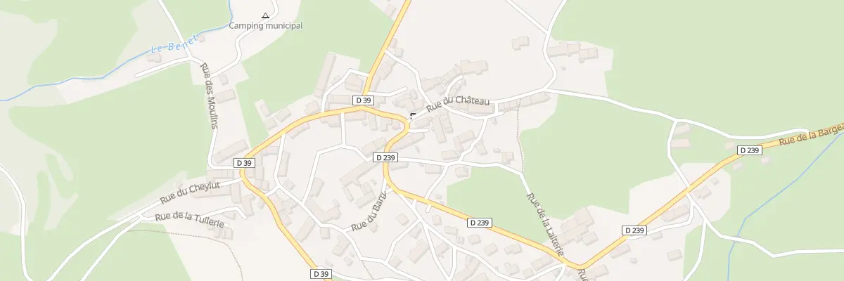 Plan du 5179 Le Bourg à Albepierre-Bredons