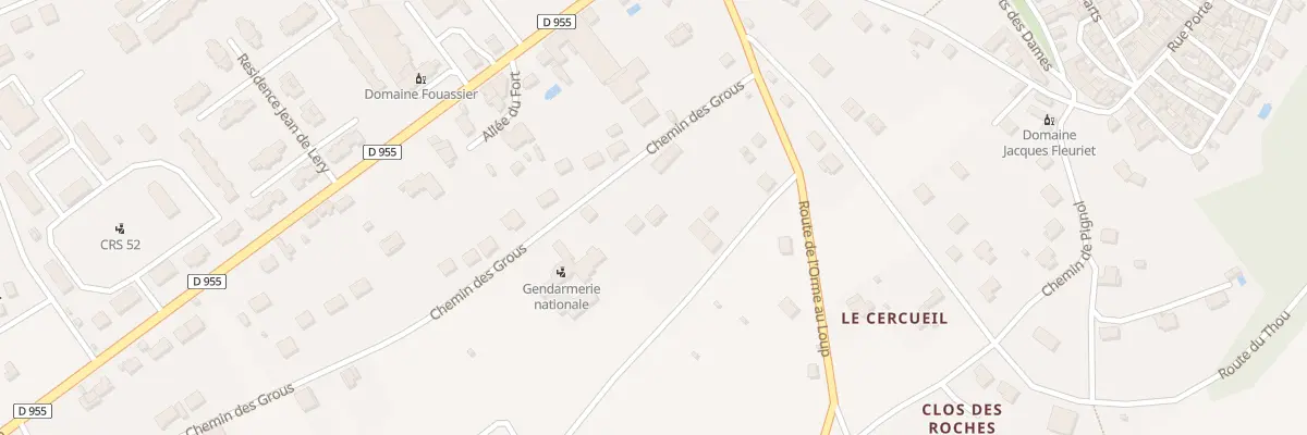 Plan du 127 Che des Grous à Sancerre
