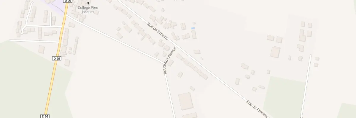 Plan du 26 Rue de Provins à Villeneuve-le-Comte