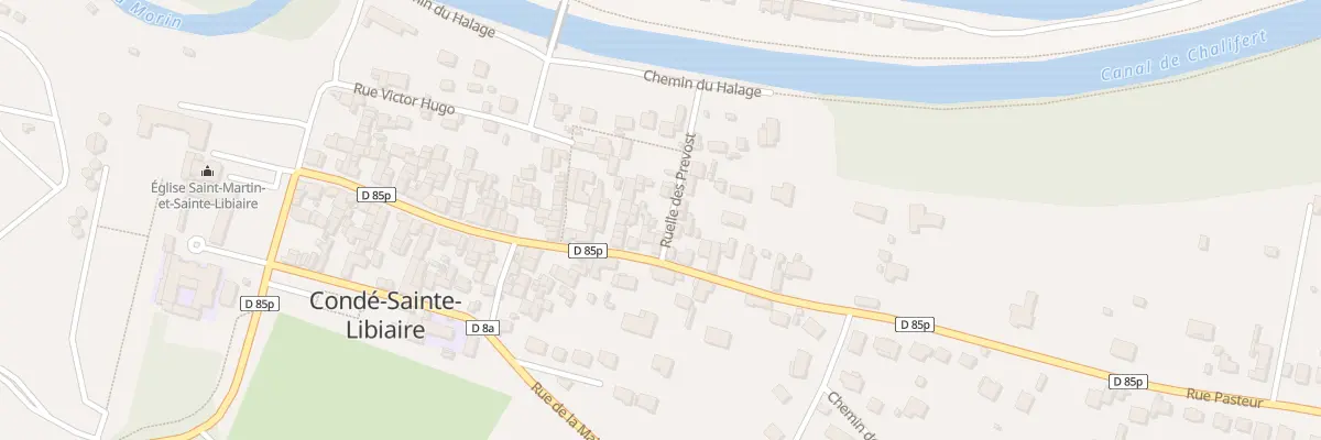 Plan du 141 Rue Pasteur à Condé-Sainte-Libiaire