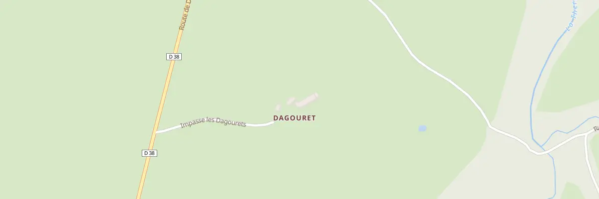 Plan du 5010 Jonzais Domaine du Dagoure à Villefranche-d’Allier