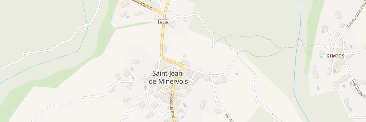 Plan du 5058 Saint Jean de Minervois à Saint-Jean-de-Minervois