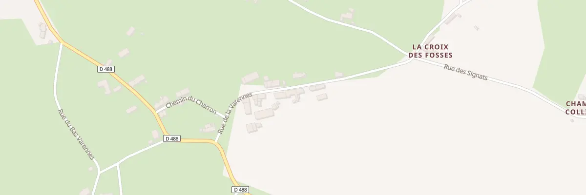 Plan du 10 Rue de Varennes à Montvicq