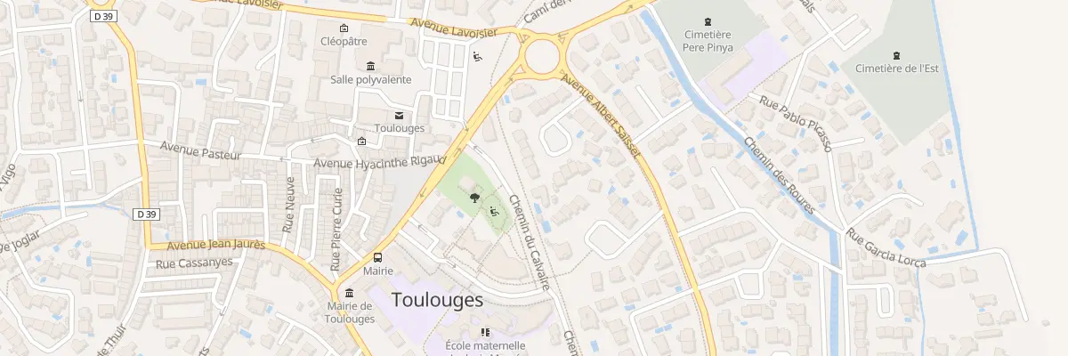 Plan du 10 Imp Raymond Sudre à Toulouges