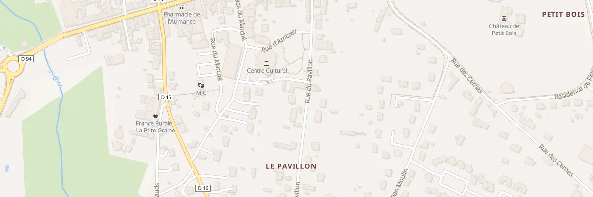 Plan du 4 Rue du Pavillon à Cosne-d’Allier