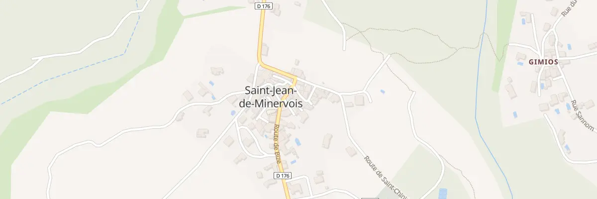Plan du 5052 Saint Jean de Minervois à Saint-Jean-de-Minervois