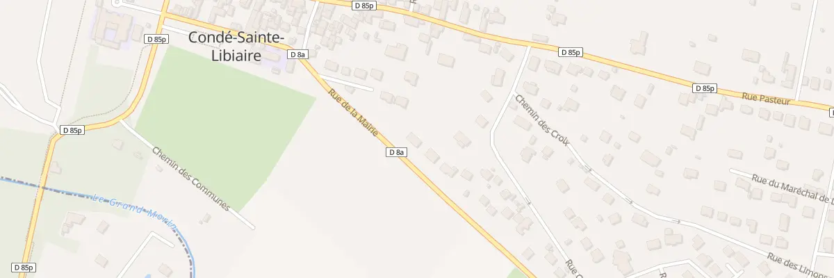 Plan du 1A Rue de Couilly à Condé-Sainte-Libiaire
