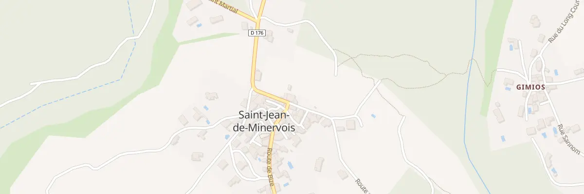 Plan du 5057 Saint Jean de Minervois à Saint-Jean-de-Minervois