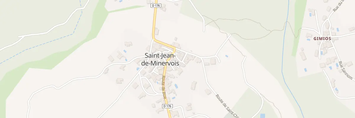 Plan du 5070 Saint Jean de Minervois à Saint-Jean-de-Minervois