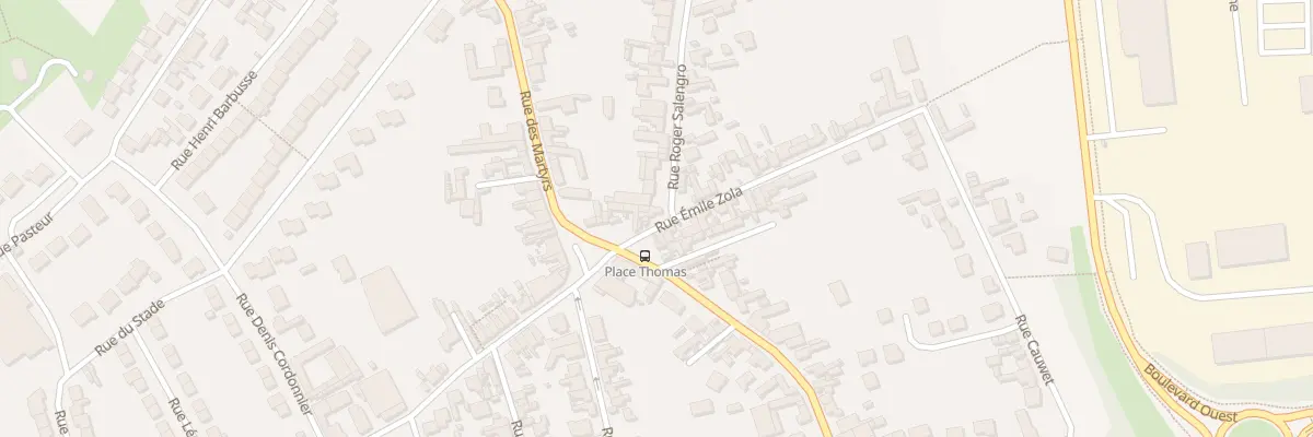 Plan du 8 Rue Emile Zola à Douvrin