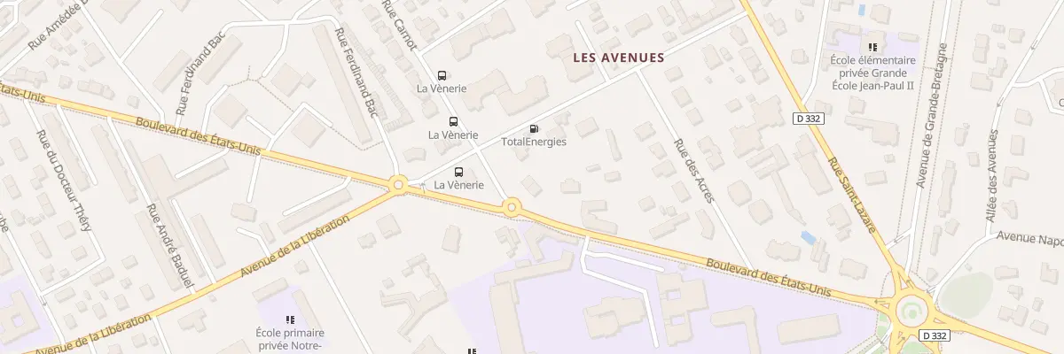 Plan du 87 Rue Carnot à Compiègne