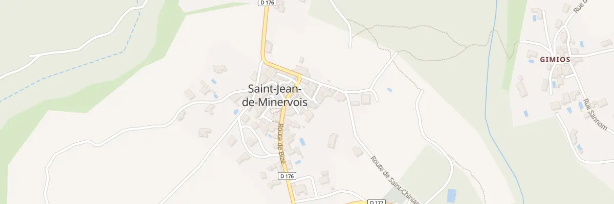 Plan du 5053 Saint Jean de Minervois à Saint-Jean-de-Minervois