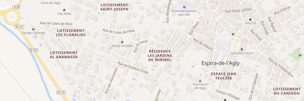 Plan du 3 Rue Victor Hugo à Espira-de-l’Agly
