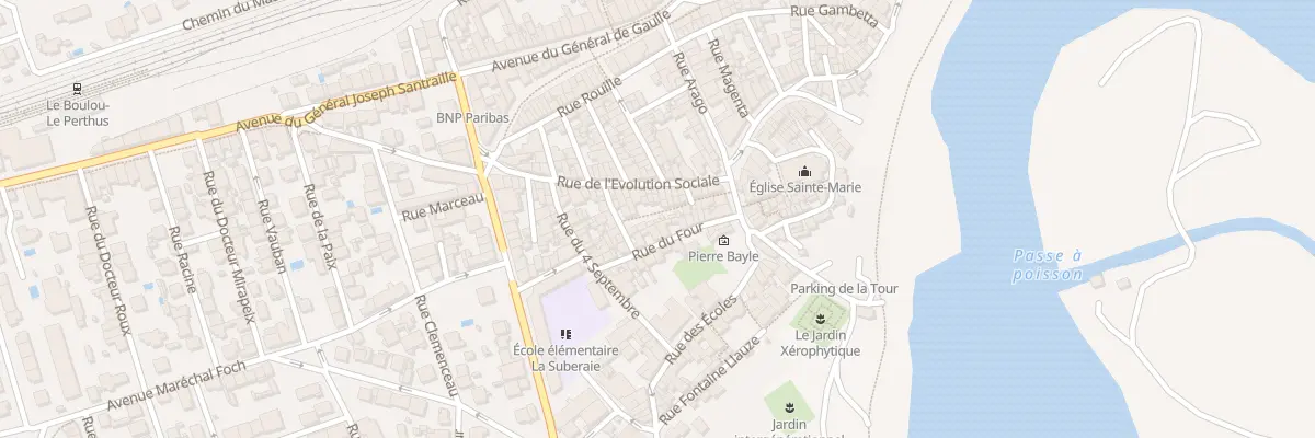 Plan du 9001 Rue des Orangers au Boulou