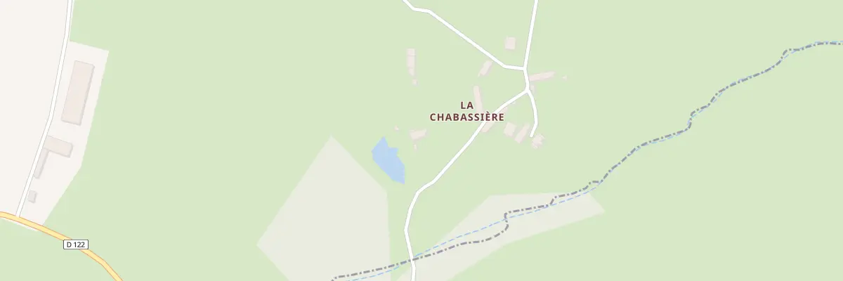 Plan du 5078 La Chabassiere à Teilhet