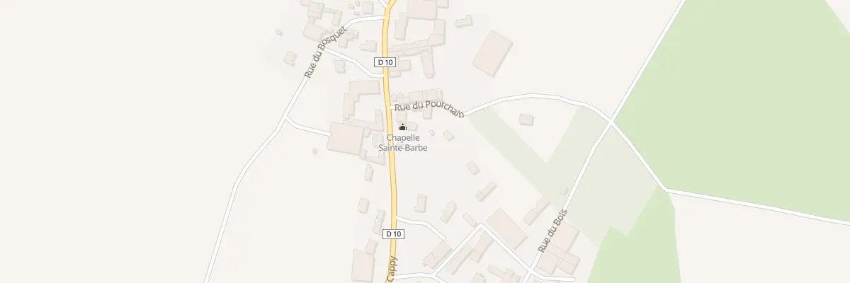 Plan du 5000F Rue du Pourchain à Ligny-Thilloy