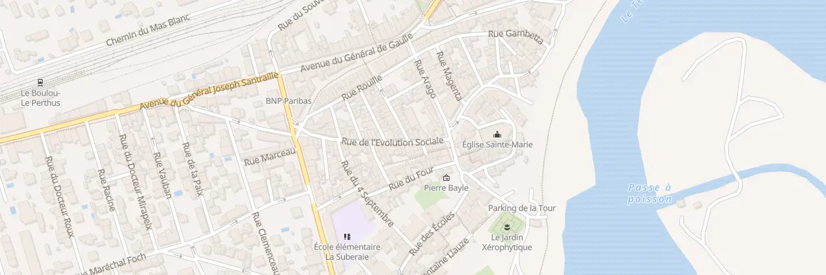 Plan du 8 Rue de l’Evolution Sociale au Boulou