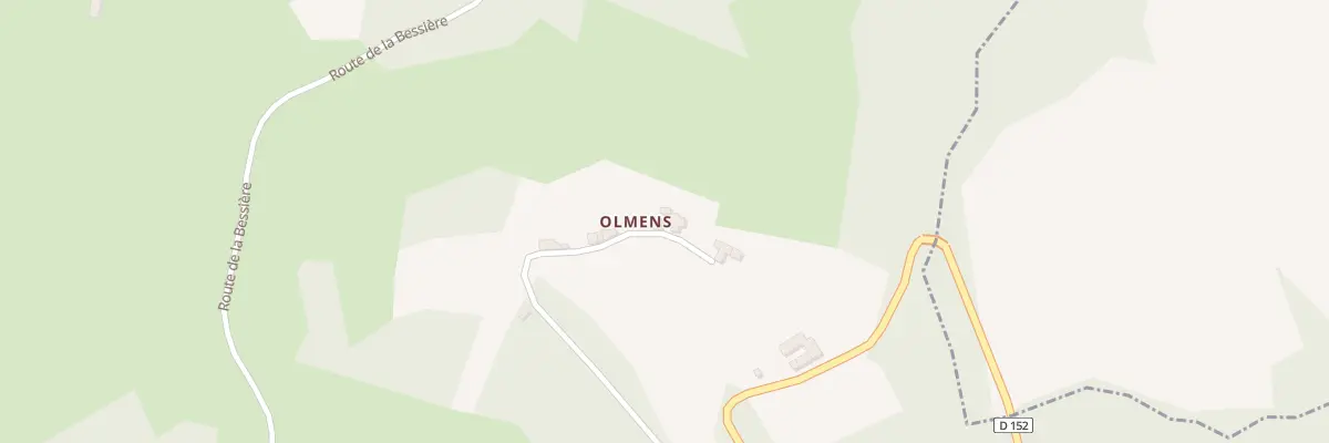 Plan du 449 Che d’Olmens à Viala-du-Tarn